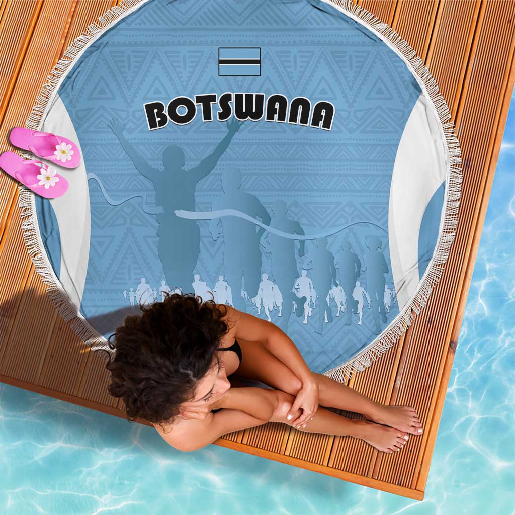 Botswana Athletics Beach Blanket Go Champions Go - Wonder Print Shop