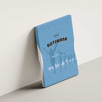 Botswana Athletics Canvas Wall Art Go Champions Go - Wonder Print Shop
