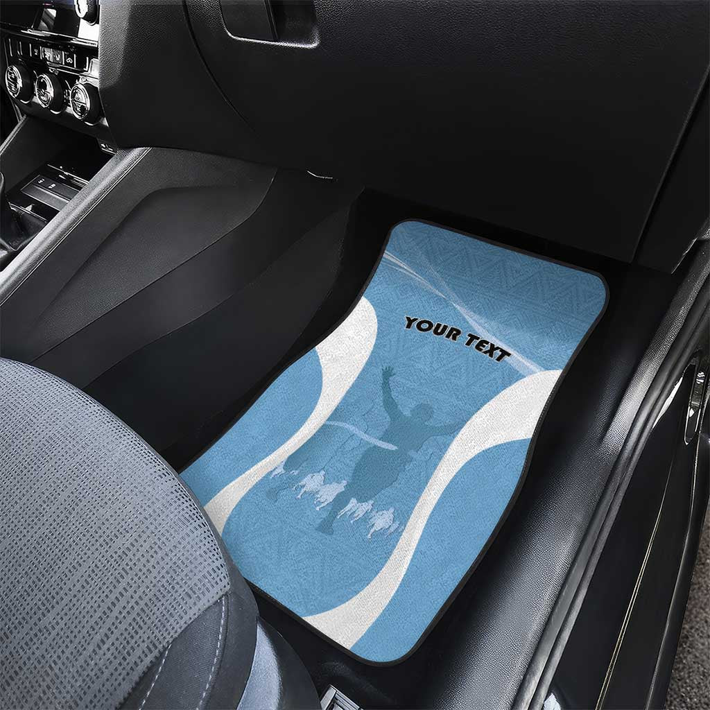 Personalized Botswana Athletics Car Mats Go Champions Go - Wonder Print Shop