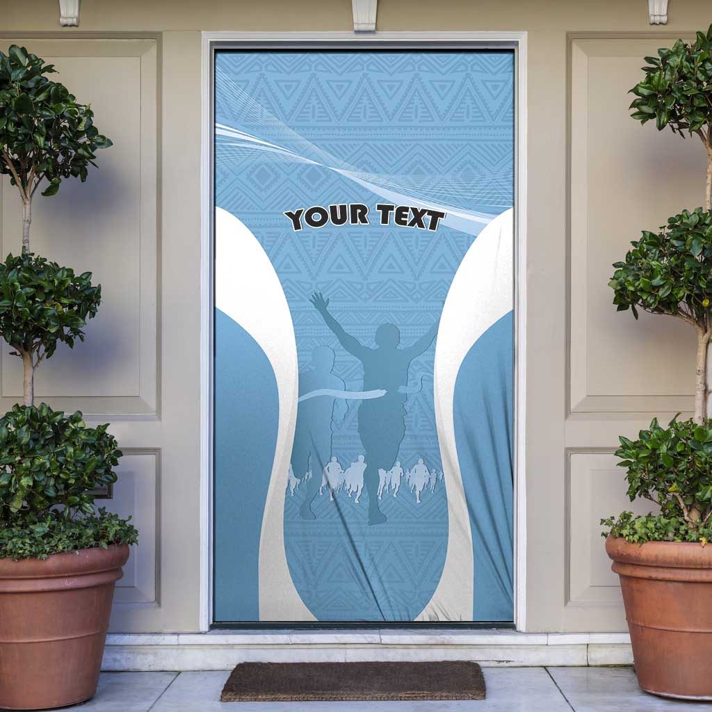 Personalized Botswana Athletics Door Cover Go Champions Go - Wonder Print Shop