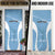 Personalized Botswana Athletics Door Cover Go Champions Go - Wonder Print Shop