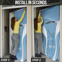 Personalized Botswana Athletics Door Cover Go Champions Go - Wonder Print Shop