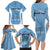 Personalized Botswana Athletics Family Matching Long Sleeve Bodycon Dress and Hawaiian Shirt Go Champions Go - Wonder Print Shop