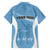 Personalized Botswana Athletics Family Matching Off The Shoulder Long Sleeve Dress and Hawaiian Shirt Go Champions Go - Wonder Print Shop