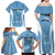 Personalized Botswana Athletics Family Matching Off Shoulder Maxi Dress and Hawaiian Shirt Go Champions Go - Wonder Print Shop