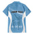 Personalized Botswana Athletics Family Matching Off Shoulder Short Dress and Hawaiian Shirt Go Champions Go - Wonder Print Shop