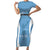 Personalized Botswana Athletics Family Matching Short Sleeve Bodycon Dress and Hawaiian Shirt Go Champions Go - Wonder Print Shop