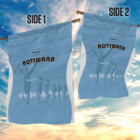 Botswana Athletics Garden Flag Go Champions Go - Wonder Print Shop