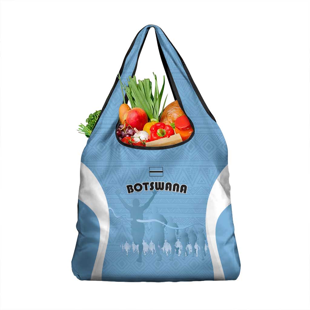 Botswana Athletics Grocery Bag Go Champions Go - Wonder Print Shop