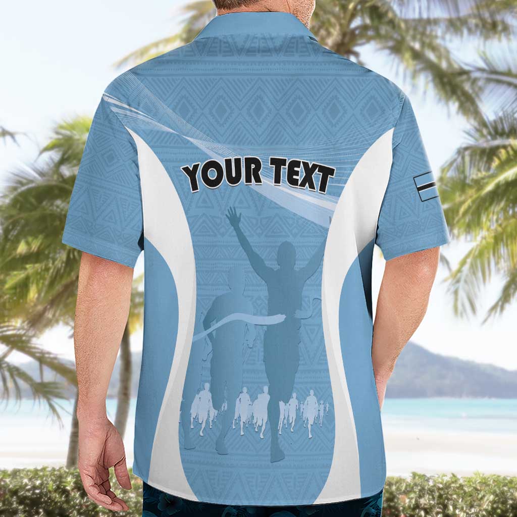 Personalized Botswana Athletics Hawaiian Shirt Go Champions Go - Wonder Print Shop