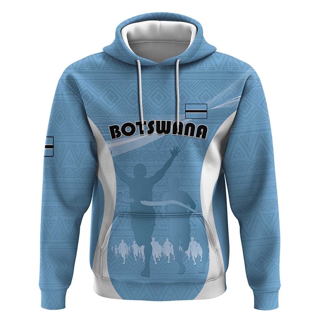 Personalized Botswana Athletics Hoodie Go Champions Go - Wonder Print Shop