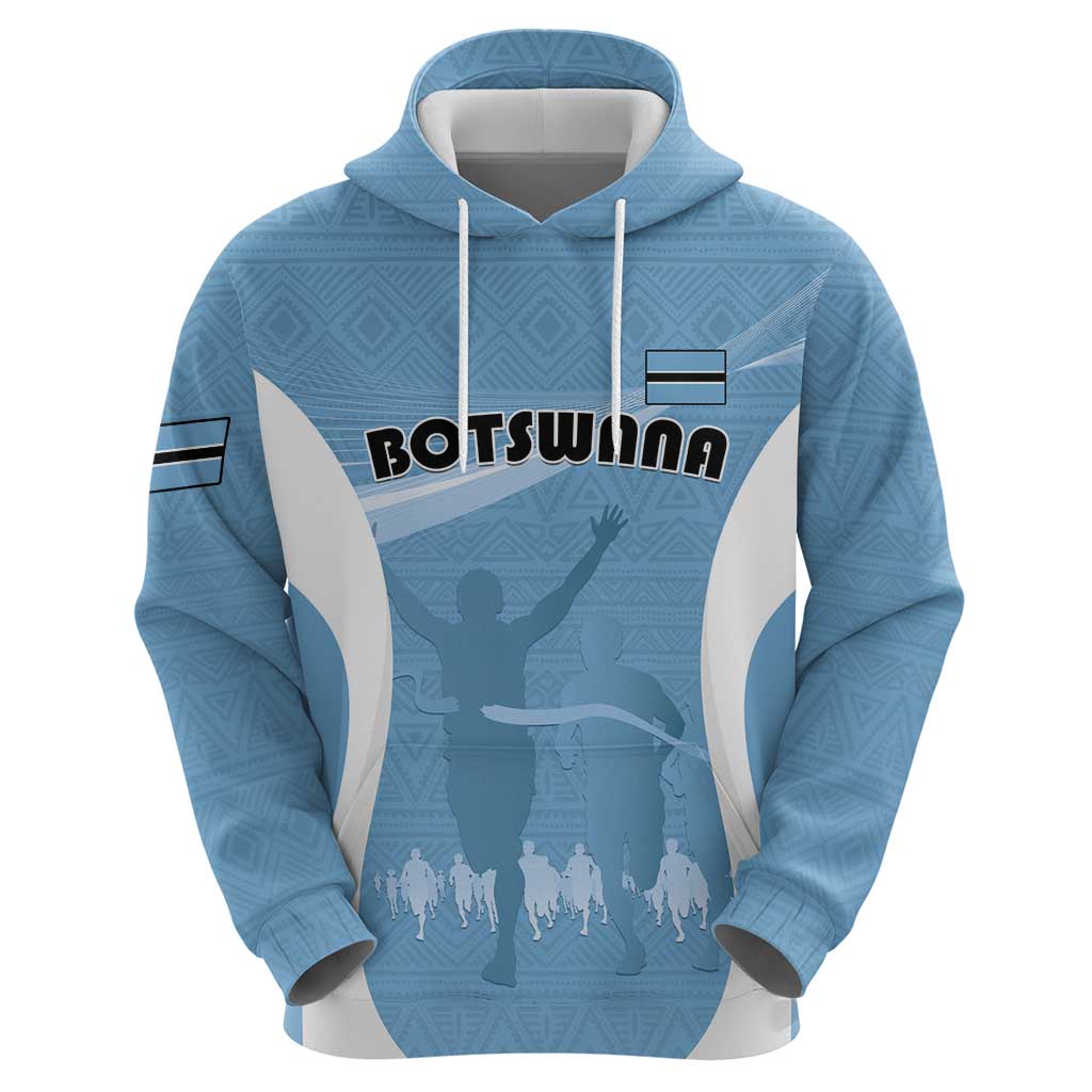 Personalized Botswana Athletics Hoodie Go Champions Go - Wonder Print Shop