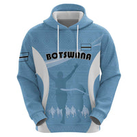 Personalized Botswana Athletics Hoodie Go Champions Go - Wonder Print Shop