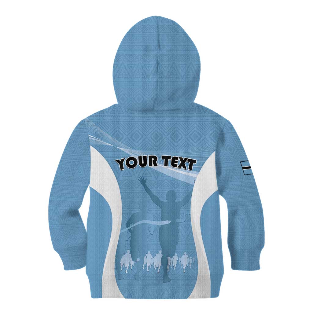 Personalized Botswana Athletics Kid Hoodie Go Champions Go - Wonder Print Shop