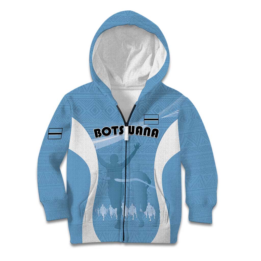 Personalized Botswana Athletics Kid Hoodie Go Champions Go - Wonder Print Shop