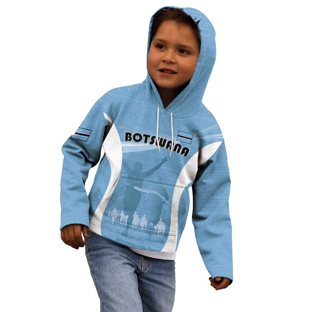 Personalized Botswana Athletics Kid Hoodie Go Champions Go - Wonder Print Shop