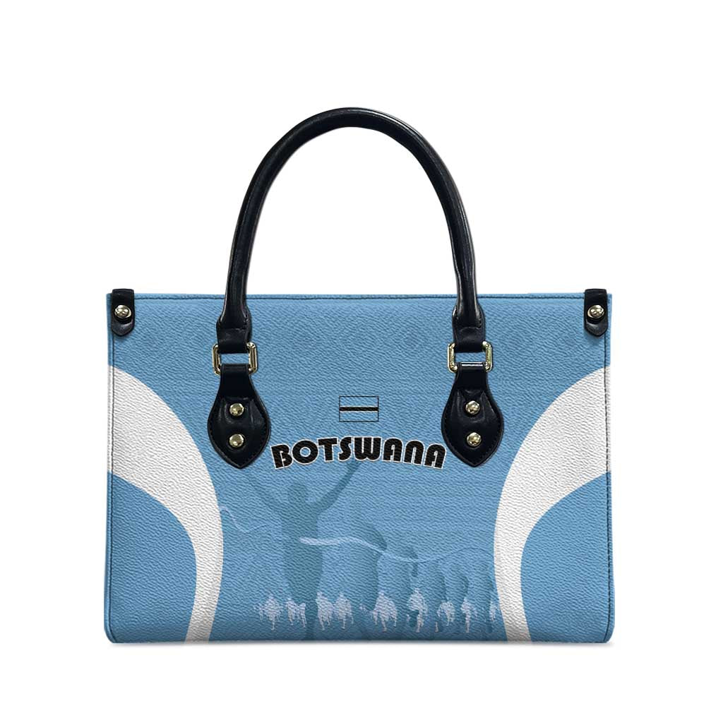 Botswana Athletics Leather Bag Go Champions Go - Wonder Print Shop