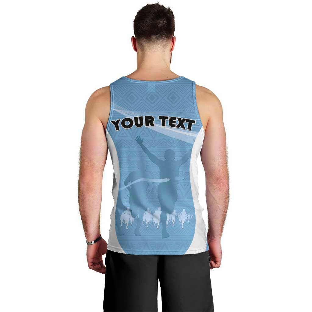 Personalized Botswana Athletics Men Tank Top Go Champions Go - Wonder Print Shop