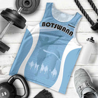 Personalized Botswana Athletics Men Tank Top Go Champions Go - Wonder Print Shop