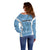 Personalized Botswana Athletics Off Shoulder Sweater Go Champions Go - Wonder Print Shop