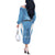 Personalized Botswana Athletics Off The Shoulder Long Sleeve Dress Go Champions Go - Wonder Print Shop