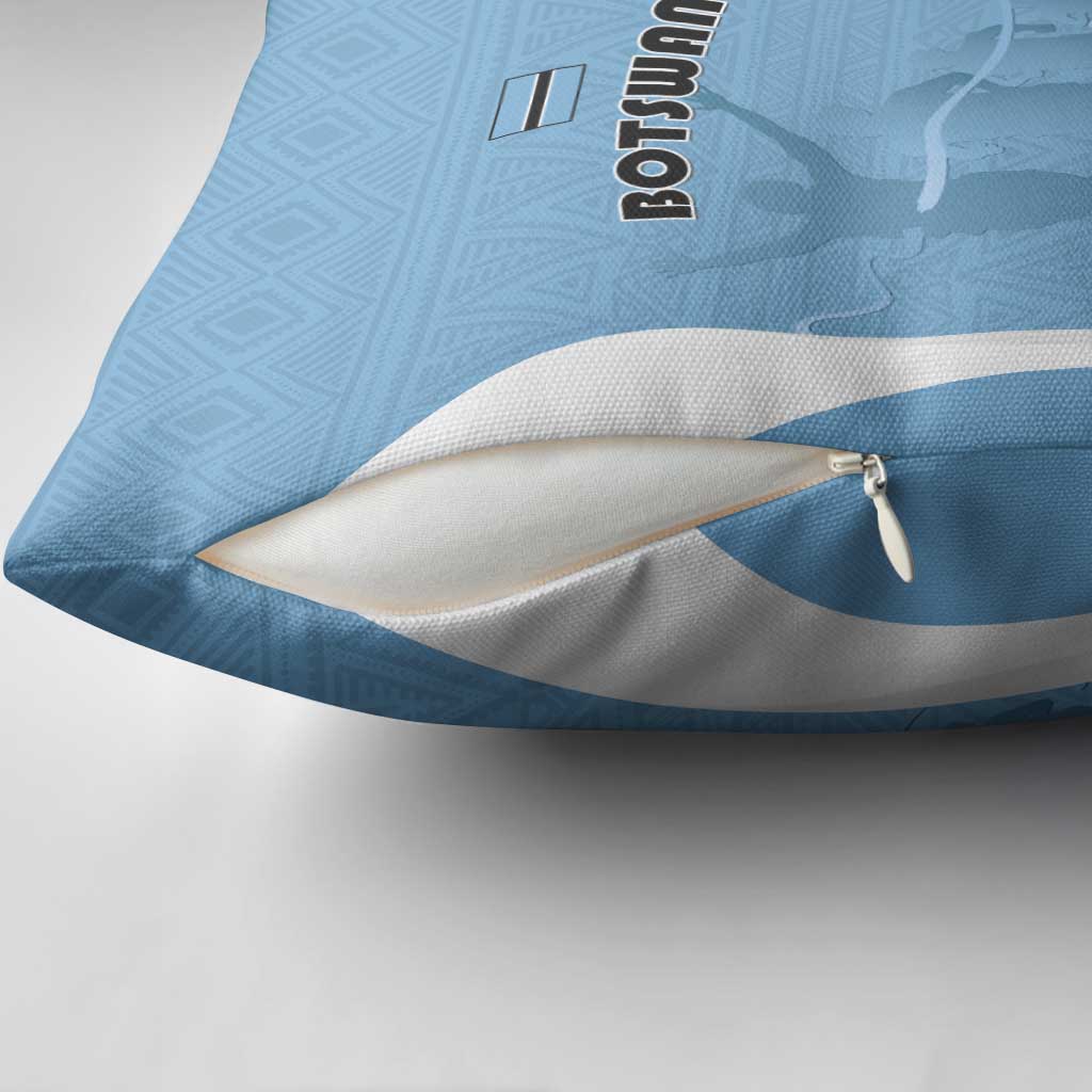 Botswana Athletics Pillow Cover Go Champions Go - Wonder Print Shop