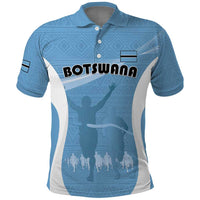 Personalized Botswana Athletics Polo Shirt Go Champions Go - Wonder Print Shop