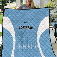 Botswana Athletics Quilt Go Champions Go - Wonder Print Shop