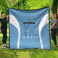 Botswana Athletics Quilt Go Champions Go - Wonder Print Shop