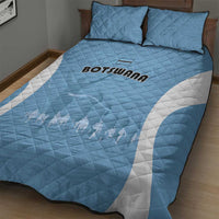 Botswana Athletics Quilt Bed Set Go Champions Go - Wonder Print Shop