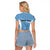 Personalized Botswana Athletics Raglan Cropped T Shirt Go Champions Go - Wonder Print Shop
