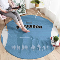 Botswana Athletics Round Carpet Go Champions Go - Wonder Print Shop