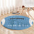 Botswana Athletics Round Carpet Go Champions Go - Wonder Print Shop