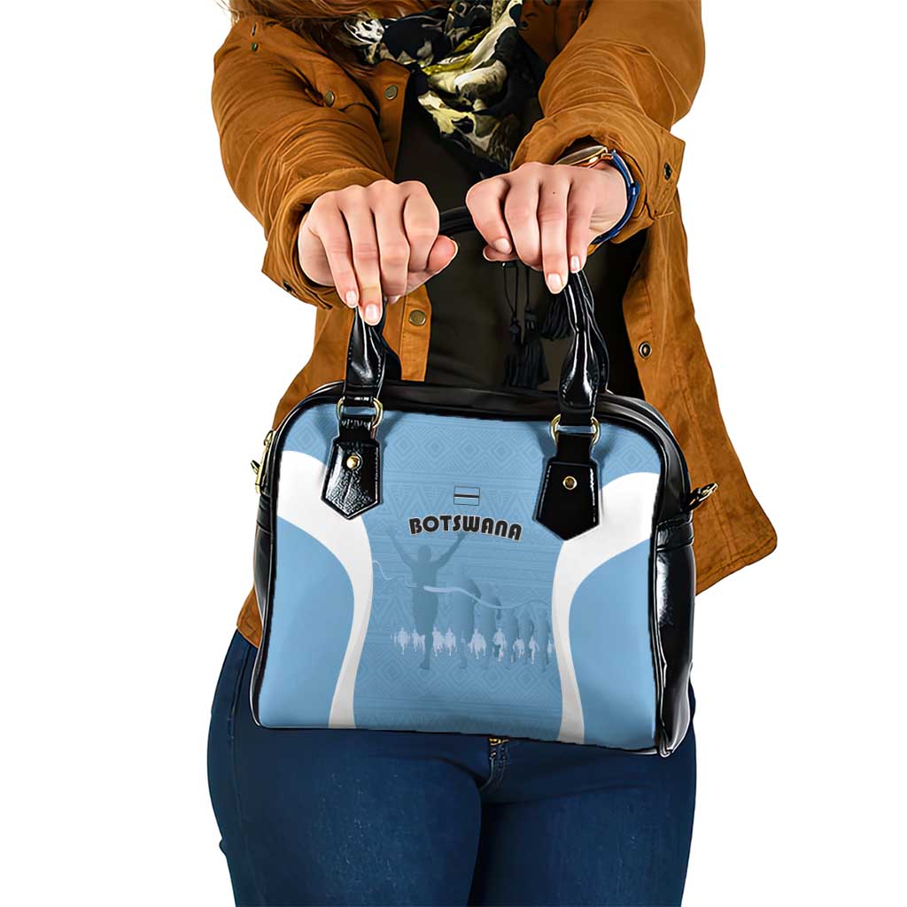 Botswana Athletics Shoulder Handbag Go Champions Go - Wonder Print Shop
