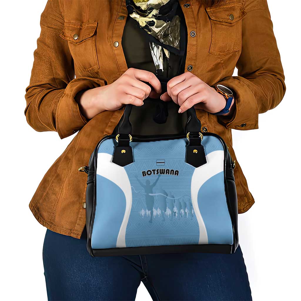 Botswana Athletics Shoulder Handbag Go Champions Go - Wonder Print Shop