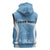 Personalized Botswana Athletics Sleeveless Zip Hoodie Go Champions Go - Wonder Print Shop