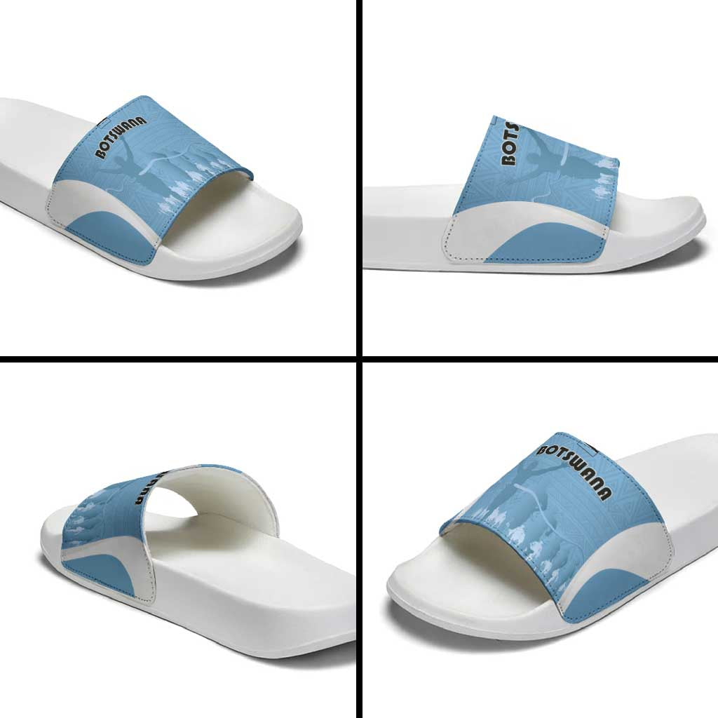 Botswana Athletics Slide Sandals Go Champions Go - Wonder Print Shop