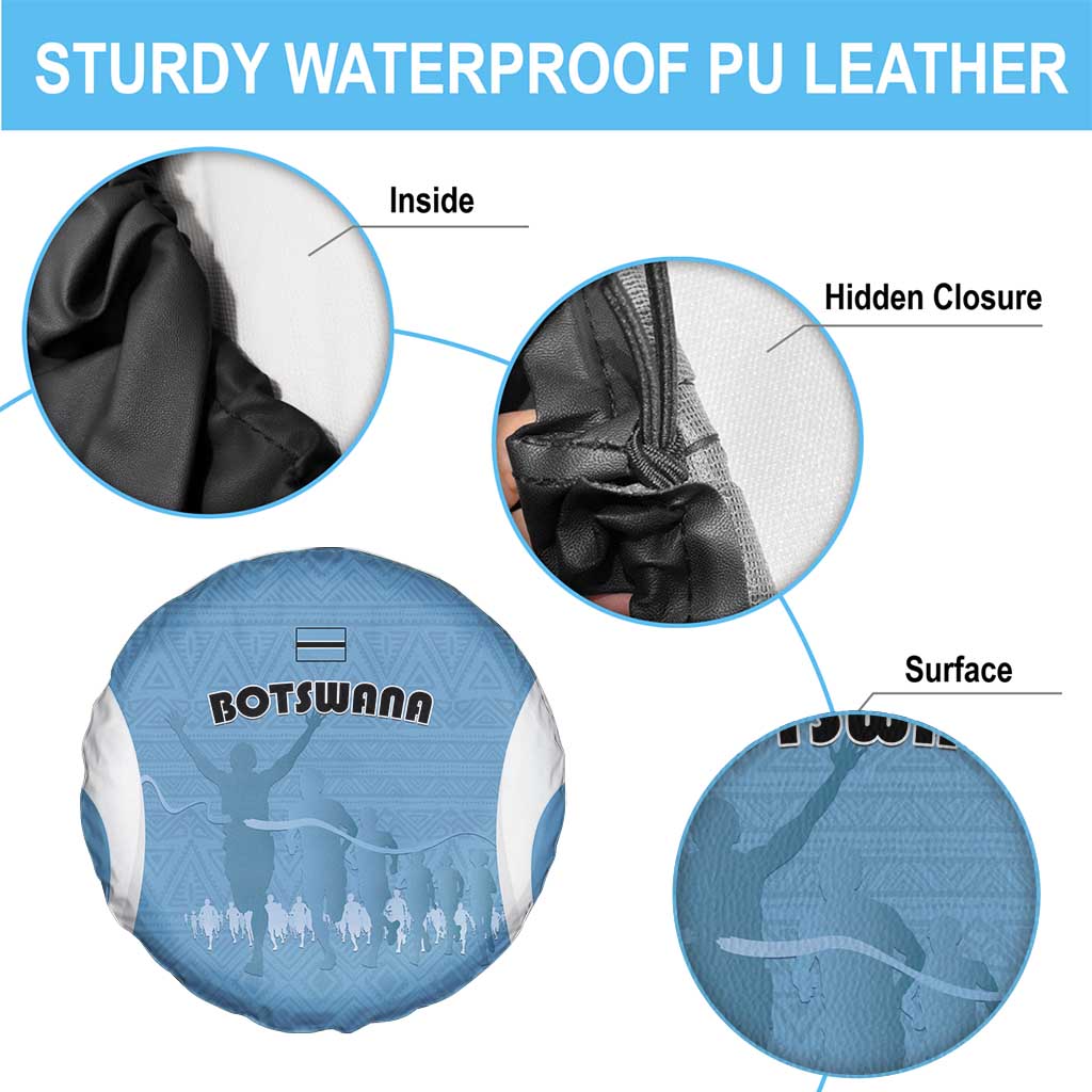 Botswana Athletics Spare Tire Cover Go Champions Go - Wonder Print Shop