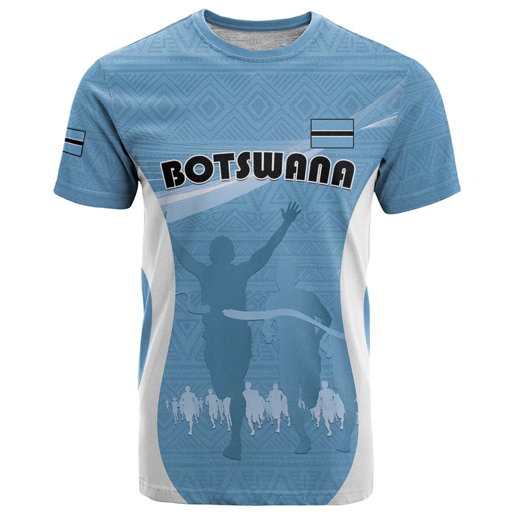 Personalized Botswana Athletics T Shirt Go Champions Go - Wonder Print Shop