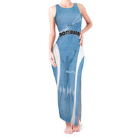 Personalized Botswana Athletics Tank Maxi Dress Go Champions Go - Wonder Print Shop