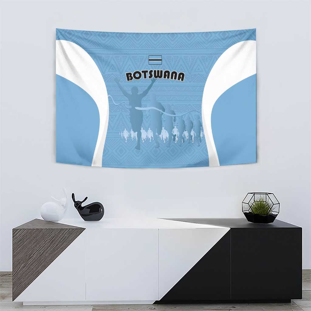 Botswana Athletics Tapestry Go Champions Go - Wonder Print Shop