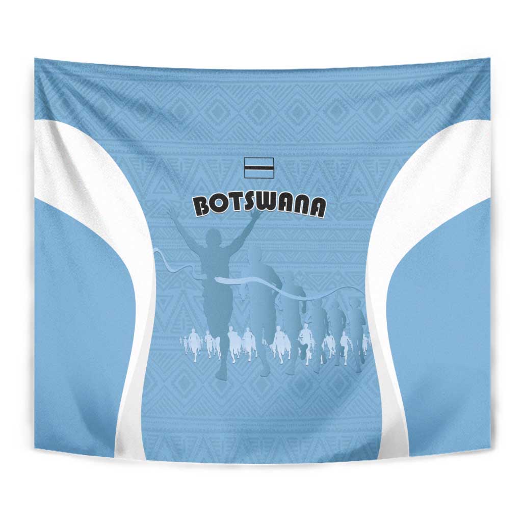 Botswana Athletics Tapestry Go Champions Go - Wonder Print Shop