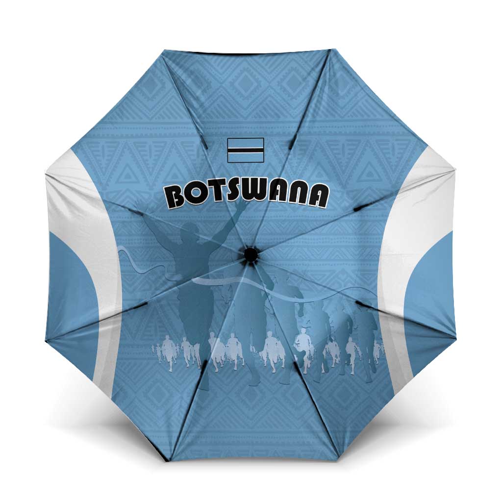 Botswana Athletics Umbrella Go Champions Go - Wonder Print Shop