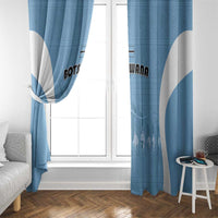 Botswana Athletics Window Curtain Go Champions Go - Wonder Print Shop