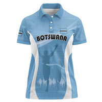 Personalized Botswana Athletics Women Polo Shirt Go Champions Go - Wonder Print Shop