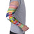 Central African Republic Christmas Arm Sleeves Joyeux Noel - Wonder Print Shop
