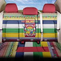 Central African Republic Christmas Back Car Seat Cover Joyeux Noel - Wonder Print Shop