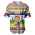 Central African Republic Christmas Baseball Jersey Joyeux Noel - Wonder Print Shop