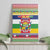 Central African Republic Christmas Canvas Wall Art Joyeux Noel - Wonder Print Shop