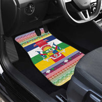 Central African Republic Christmas Car Mats Joyeux Noel - Wonder Print Shop